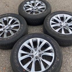 20” Ford Expedition F150 Lincoln Navigator Mark LT We Finance Rims Tires OEM Factory Chrome
