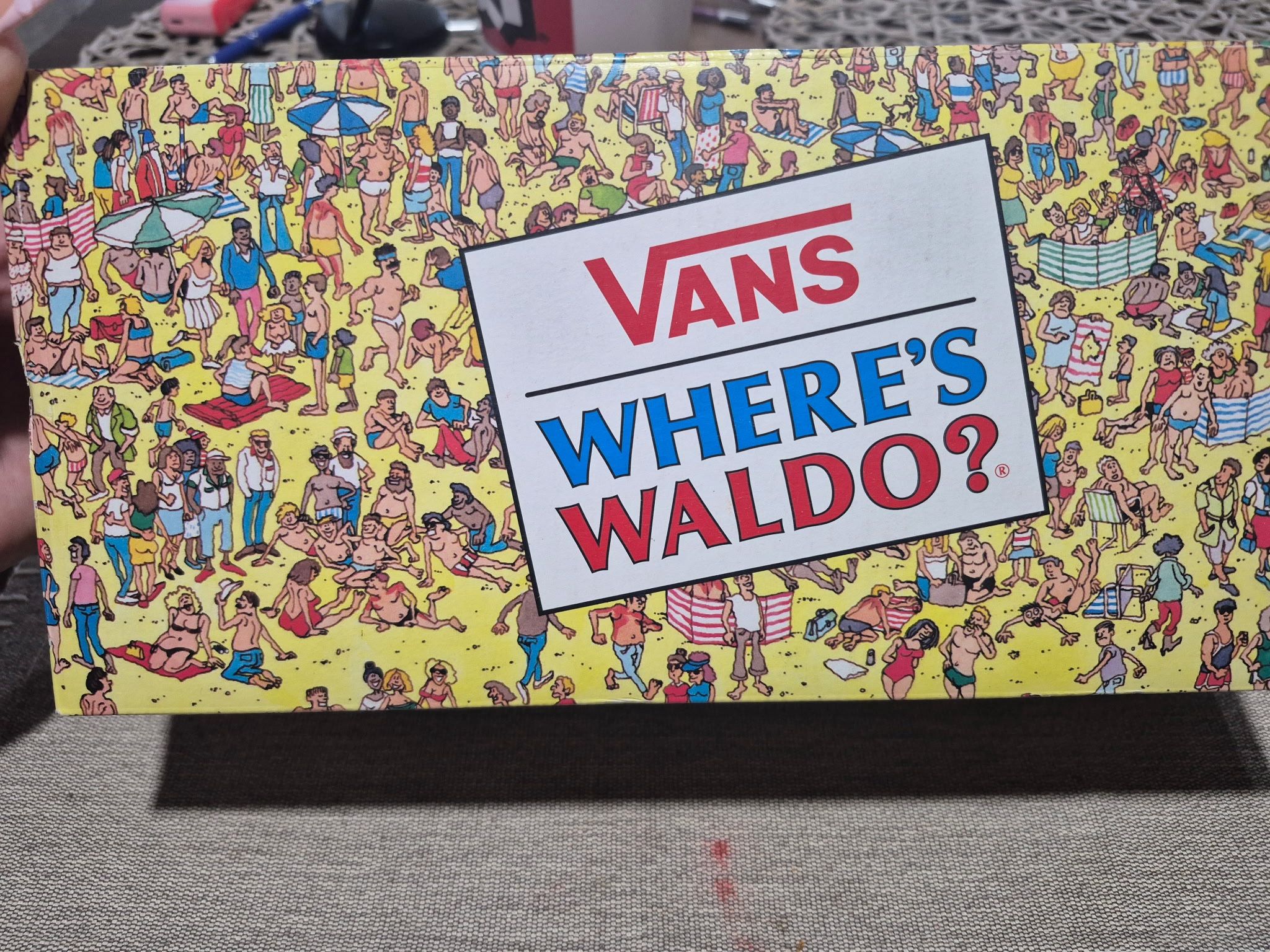 Vans Slip-On Wheres Waldo Beach