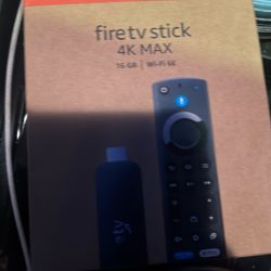 FireTv Stick 4k max 16gb WiFi 6E