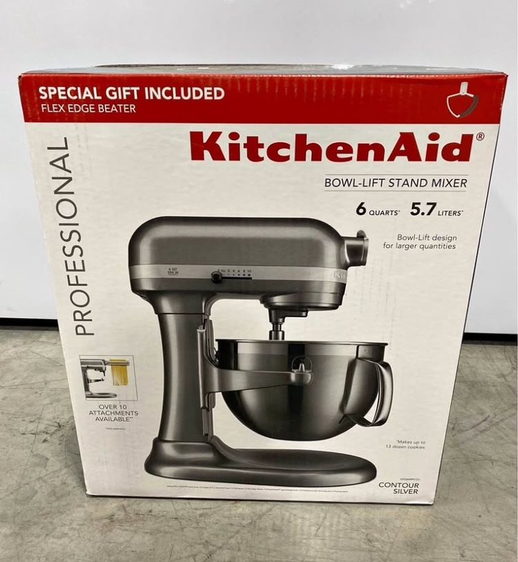 KitchenAid BOWL-LIFT STAND MIXER 6 QUARTS 5.7 UTERS