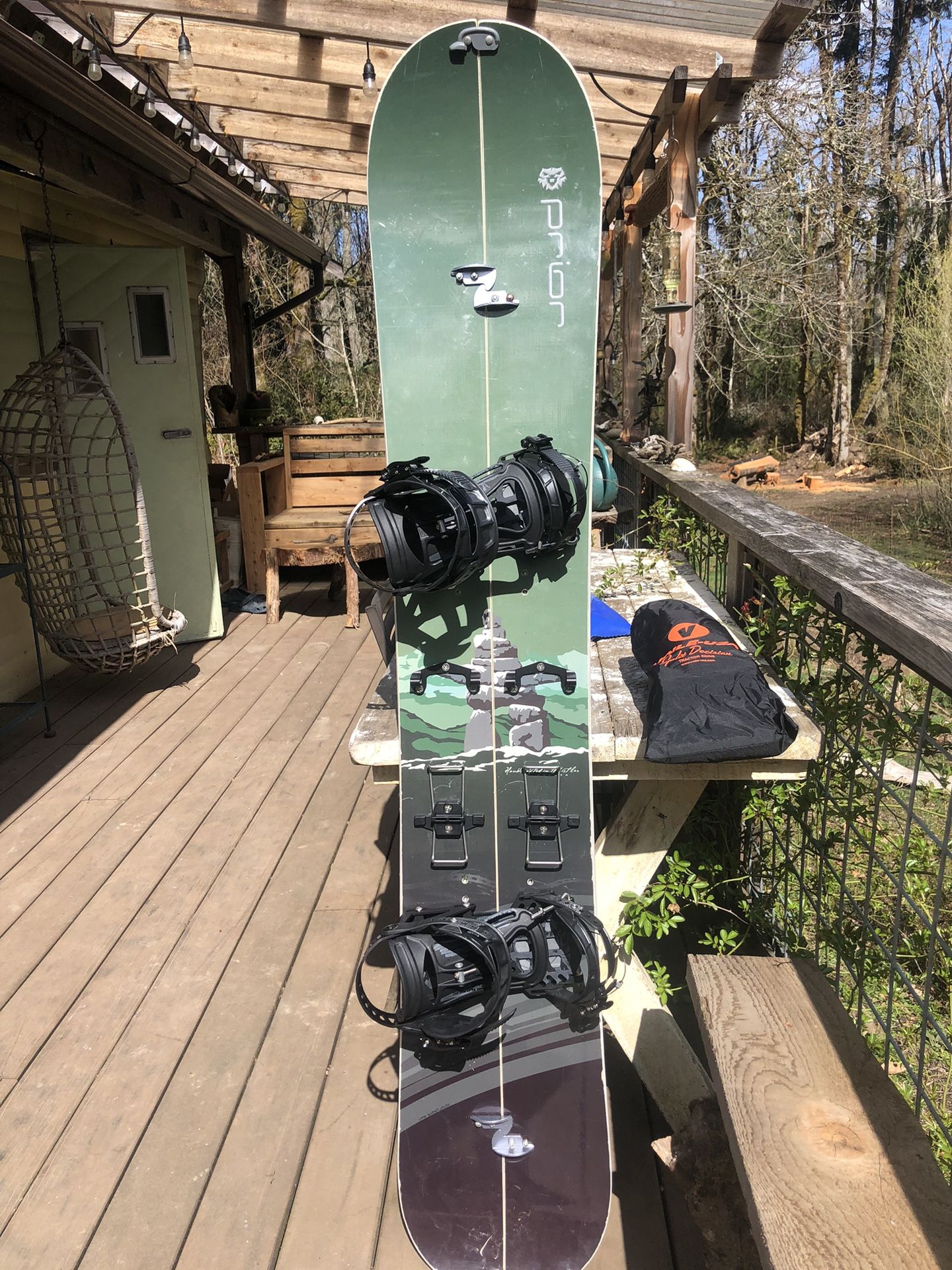Prior Splitboard 168cm W/ Blaze Spark R And D Bindings