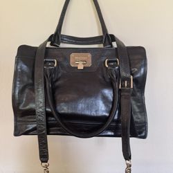 Cole Haan black leather bag