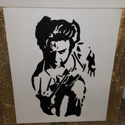 Wolverine Glitter Painting