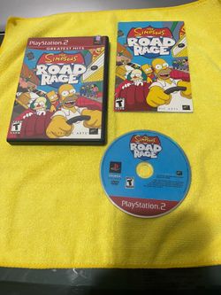 Ps2 the simpsons road rage Cib