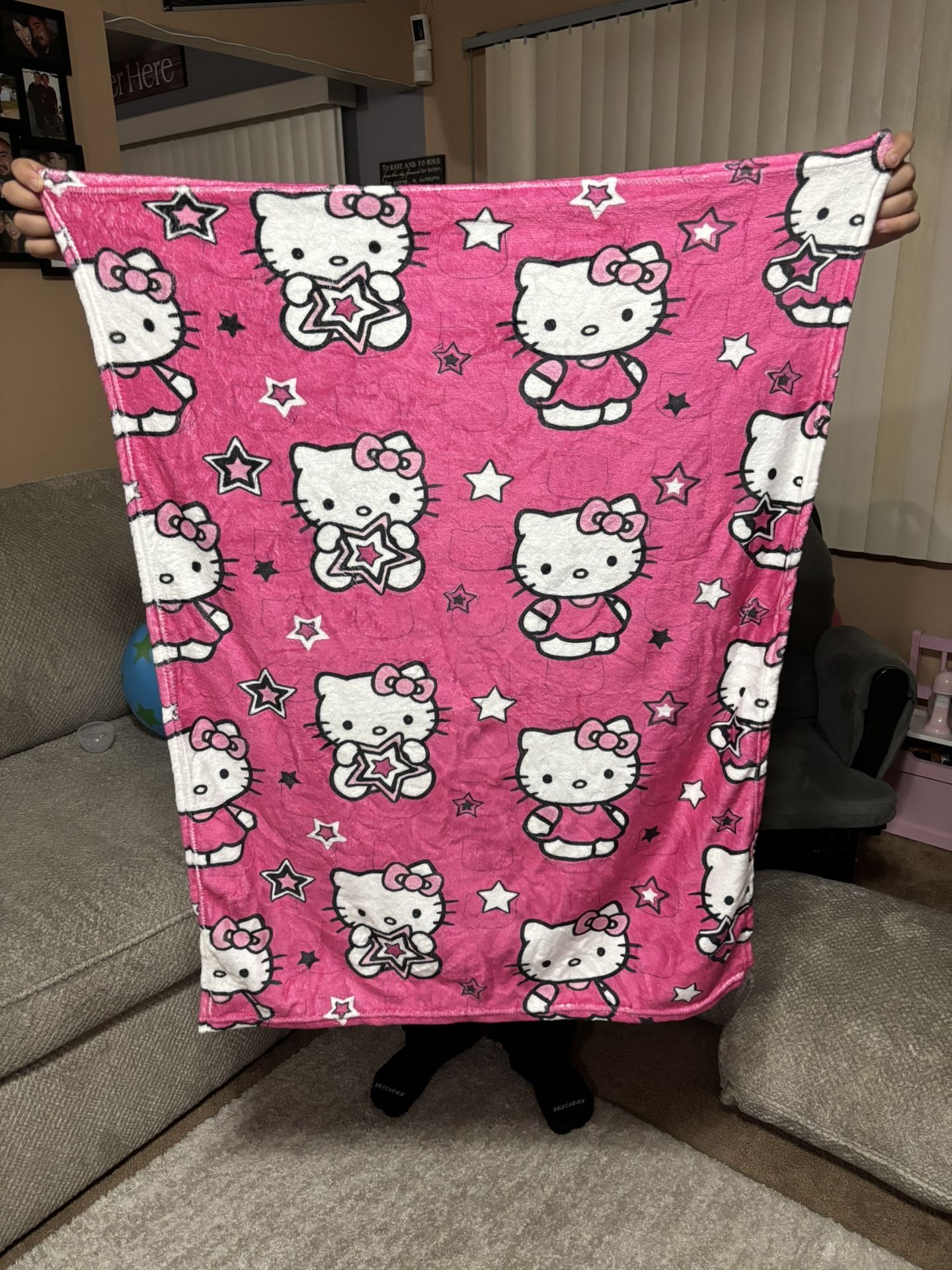 Hello Kitty Baby Blanket