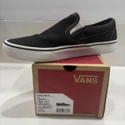   Vans Black Slip On