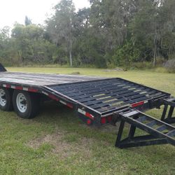 25ft Equipment Trailer 14000lb 