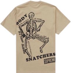 Supreme Body Snatchers Tee(Khaki) 