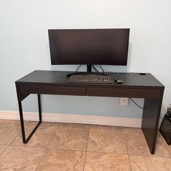 35" LG Curved UltraWide QHD HDR Monitor w/wireless keyboard and mouse