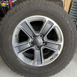 2020 Jeep Wrangler Rims & Tires 