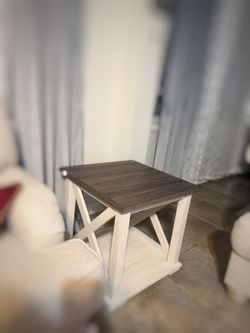 Matching End Table / Side Table – Modern Farmhouse Style