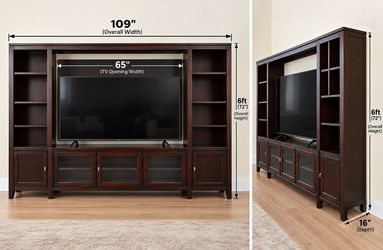 TV wood entertainment furniture
