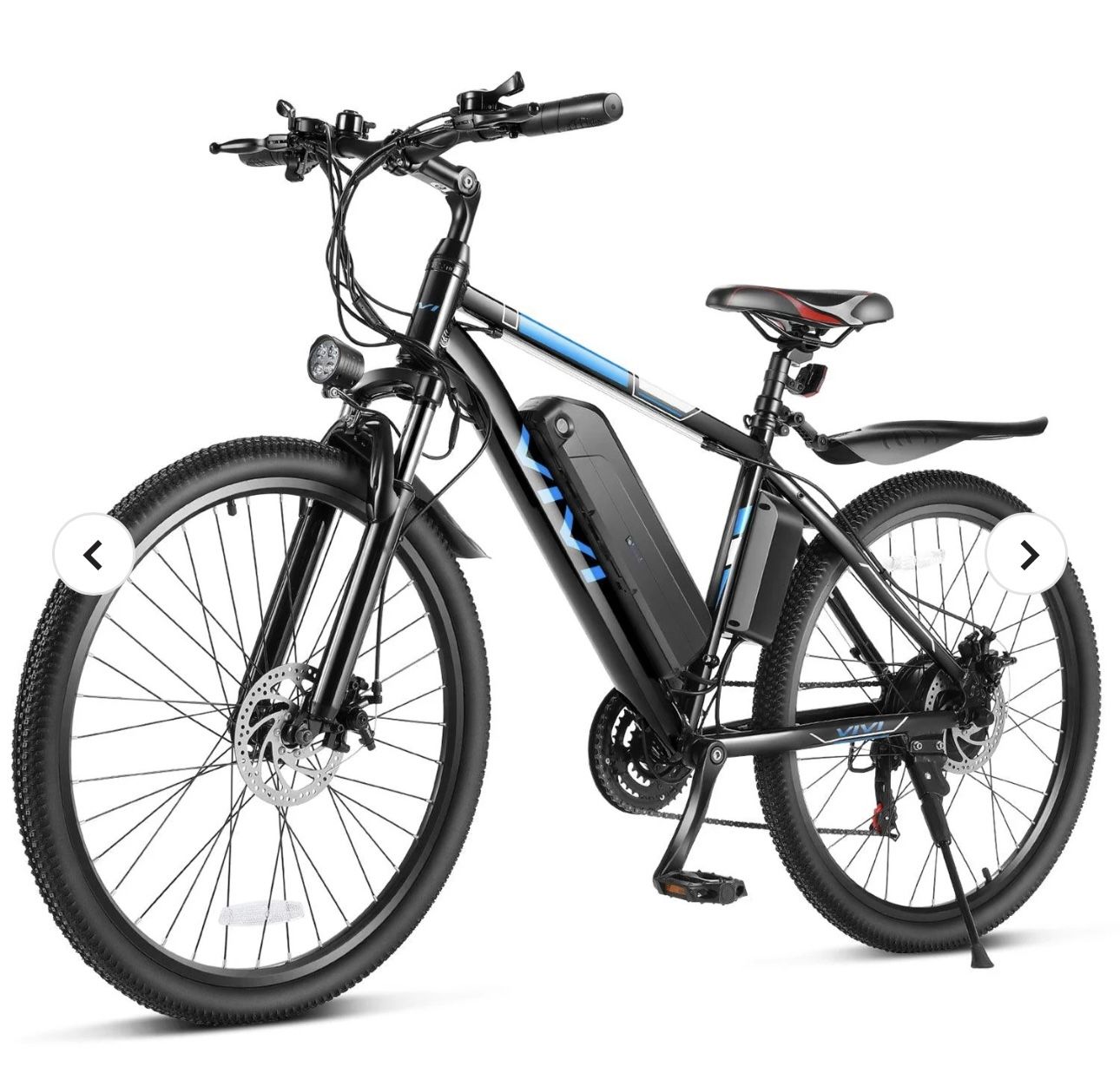 New Road Commuter Electric Mountain Bike 22mph Range 50miles