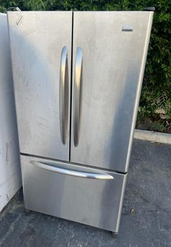 Kenmore 3-Door Stainless Steel Refrigerator
