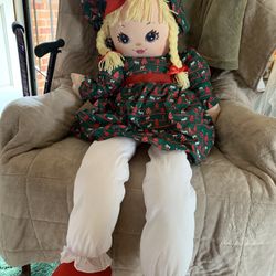 Christmas Sweetie Mine Doll