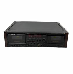 Vintage Sony TC-WR90ES Dual Auto-Reverse Cassette Deck - For Parts or Rapair