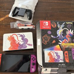 Nintendo Switch Pokémon Scarlet And Violet Edition