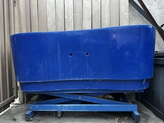 Pet Grooming Bath Tub Adjustable Hydraulic 