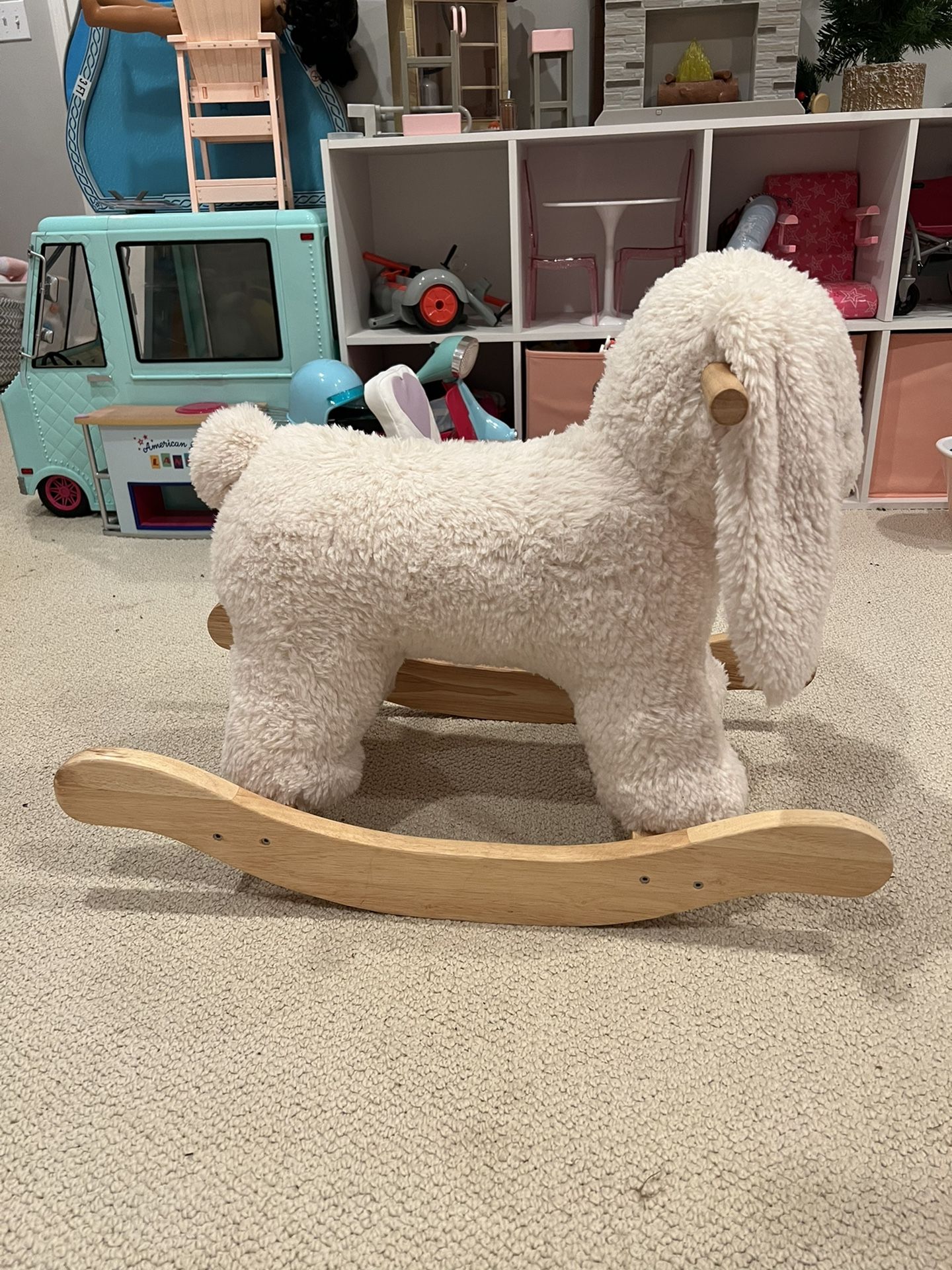 Pottery Barn Rocking Rabbit