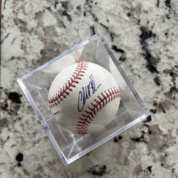 Signed Charlie Blackman Baseball