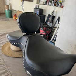 Harley Leather Seat