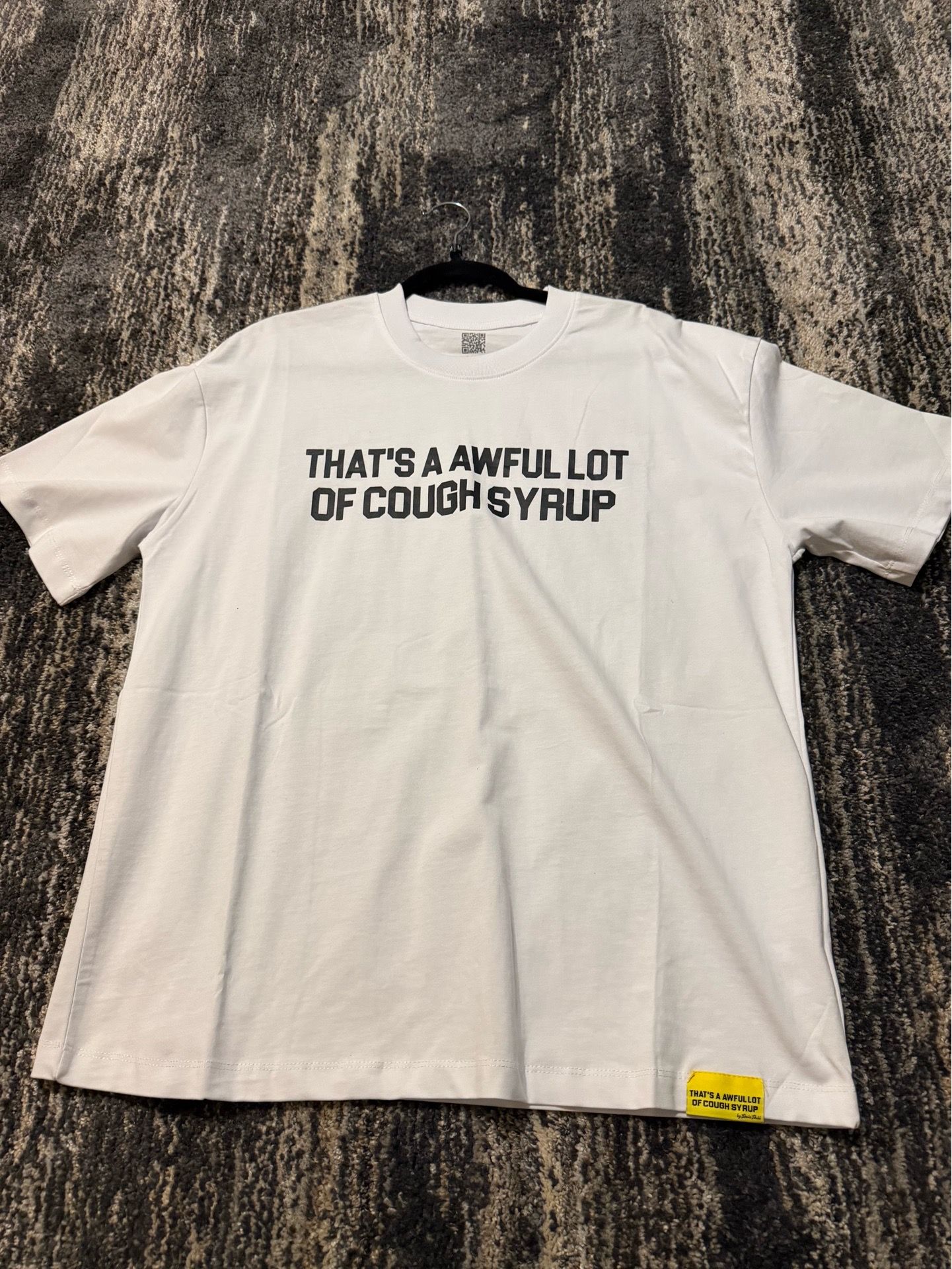 Awful low of cough syrup shirt