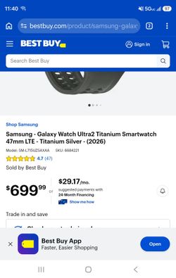 Samsung galaxy watch ultra 2 LTE