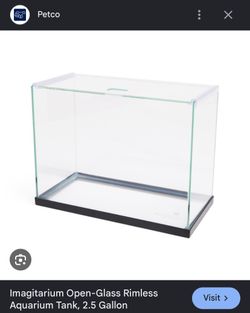 Imagitarium 2.5 gallon tank
