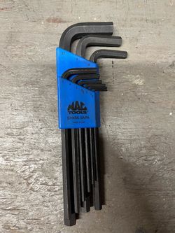 Mac Tools metric hex wrenches