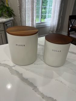 Hearth and Hand Canister Flour Sugar