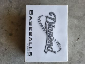 New dozen Diamond Baseballs