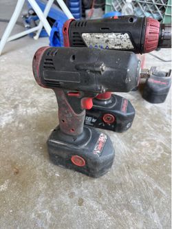 Snap on drill and gun