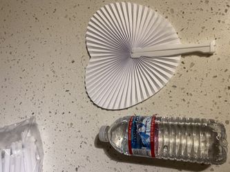 Wedding Heart shaped fans