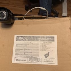 Q-SEE 960H Color Security Camera 4-pack
