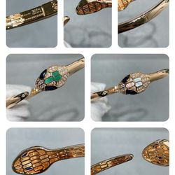 Advanced Seiko Edition Advanced Shell Mother Open Snake Bracelet