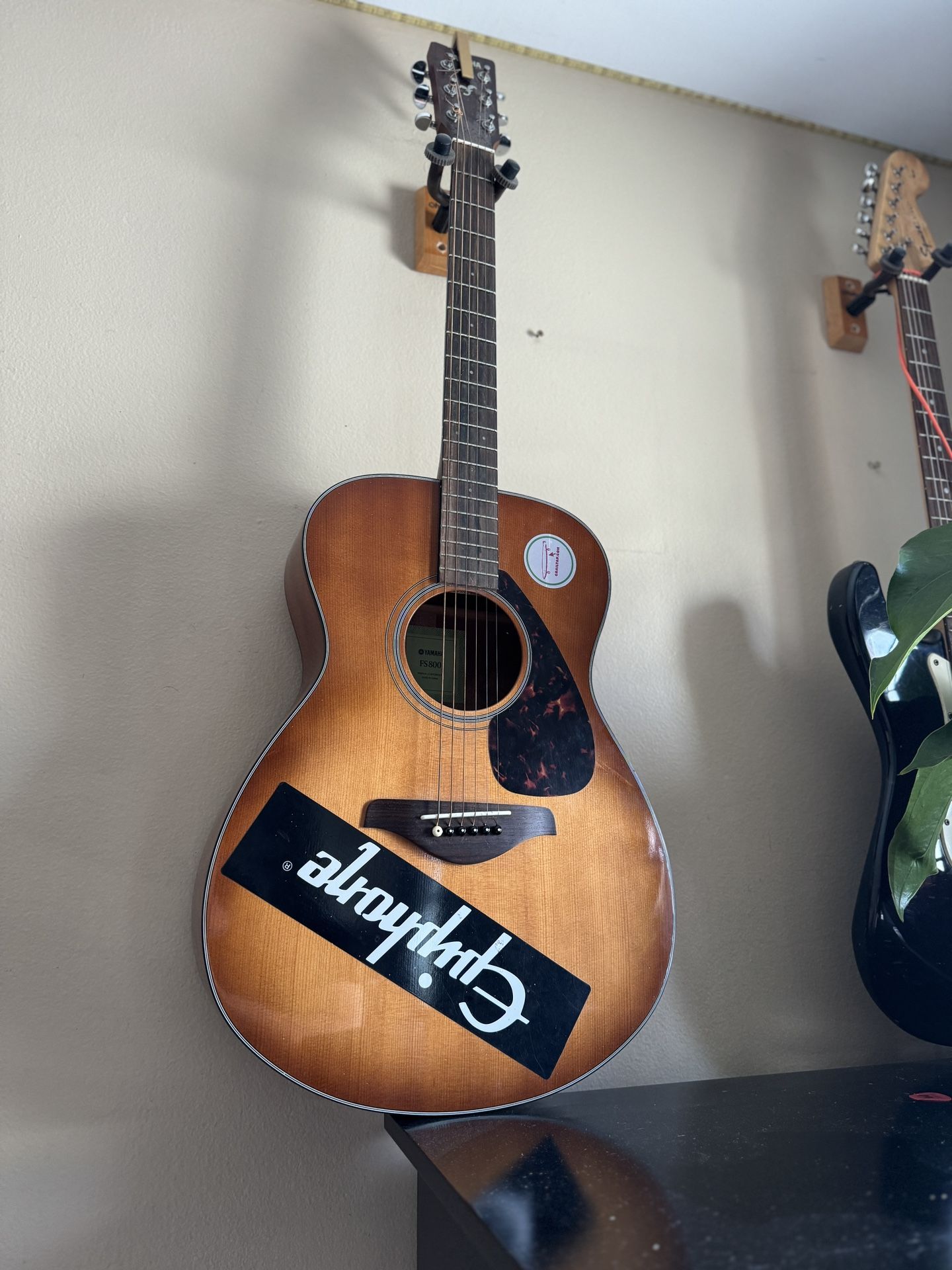 Yamaha FS800 Folk Acoustic Guitar Sand Burst