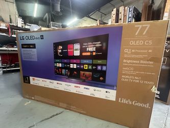 CLOSEOUT TV SALE  77" LG 4K OLED HDR Smart OLED77C5AUA