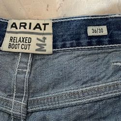 Brand New Ariat Jeans, Relaxed, Boot Cut 36 X 30