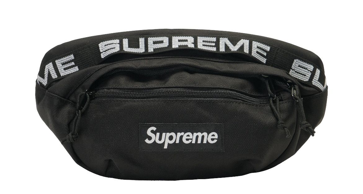 Supreme Waist Bag (SS18) Black 