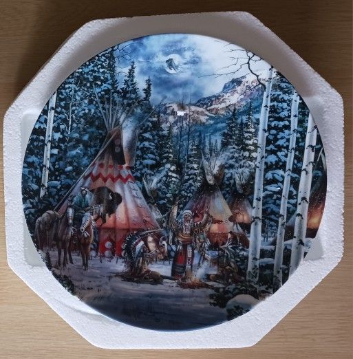 "BEFORE THE HUNT" NUMBERED COLLECTOR'S PLATE FROM THE BRADFORD EXCHANGE *READ THE DESCRIPTION*