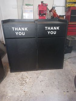 TRASH CANS