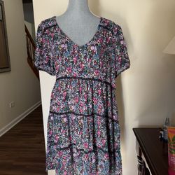 Ladies, Summer Dress Size Xl New Without Tags