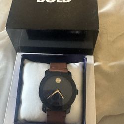 Leather  New Movodo Watch 