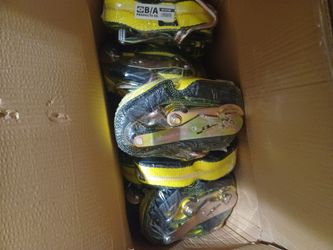 Caja de 10 unidades  para amarrar carros