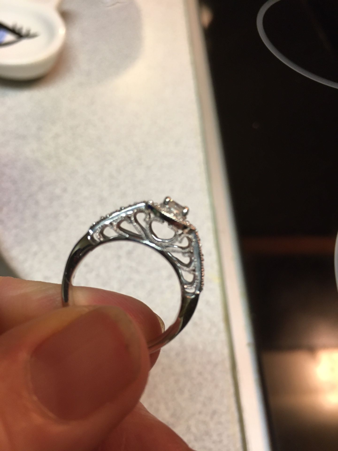 Diamond Wedding Ring Size 7