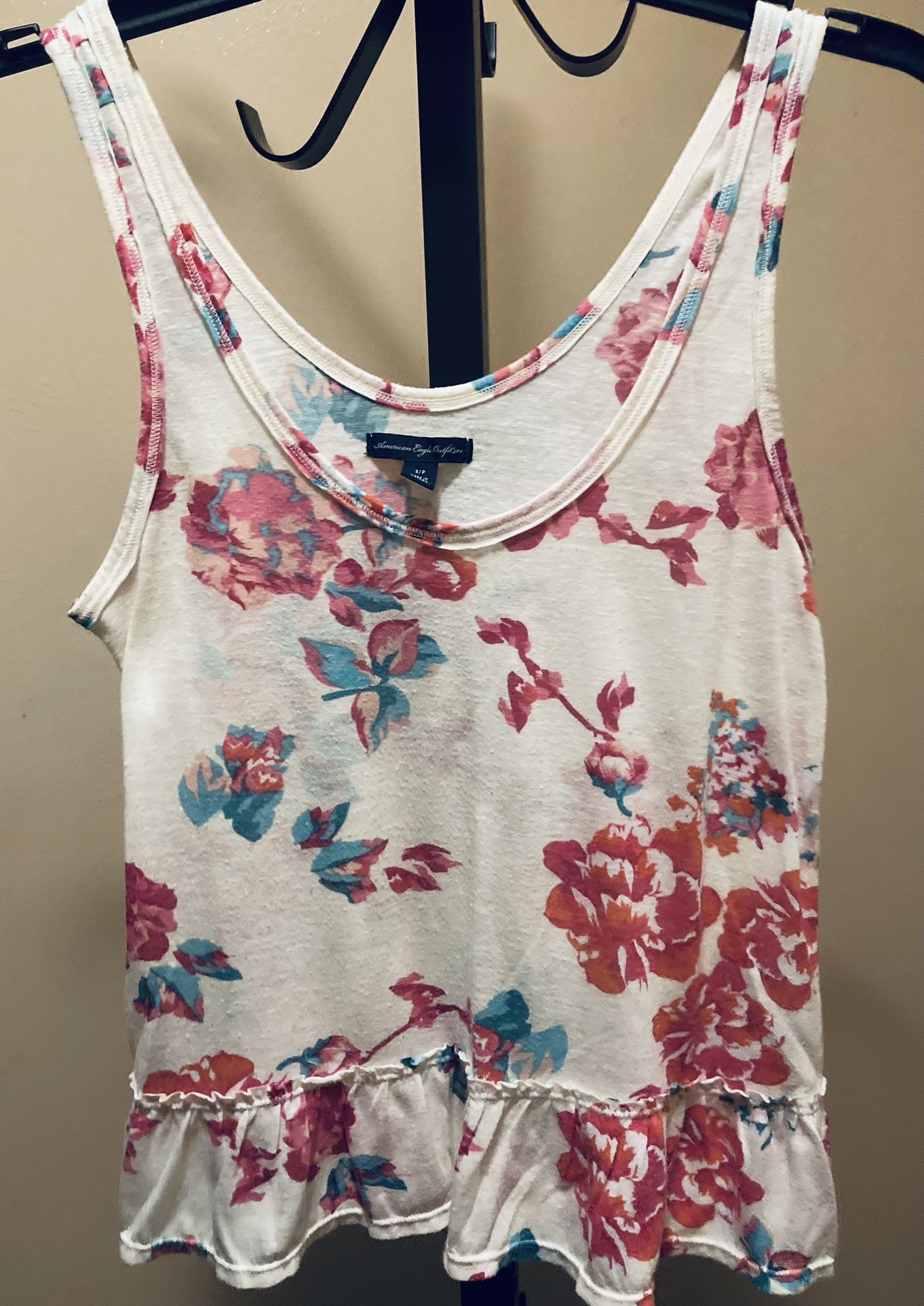 Vintage Y2K Size S American Eagle Babydoll Halter Top