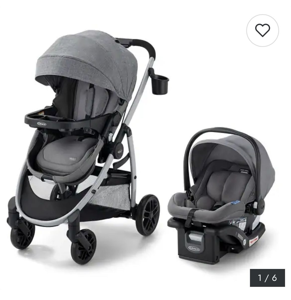 Graco Modes Pram Travel System Stroller & Car Seat