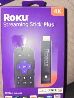 Roku Streaming Stick Plus 4K