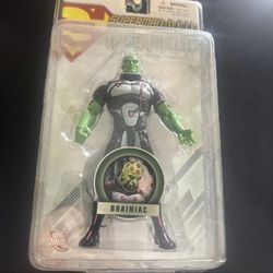 DC Direct Superman New Krypton Series 1 Brainiac Action Figure 2e3 Free Shipping