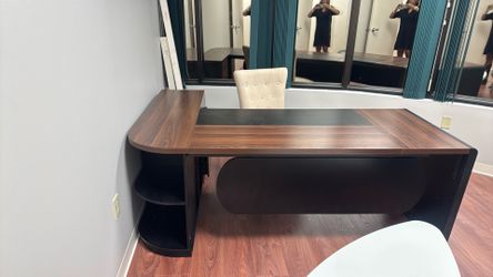 Brand New L-Shaped Large Executive Desk